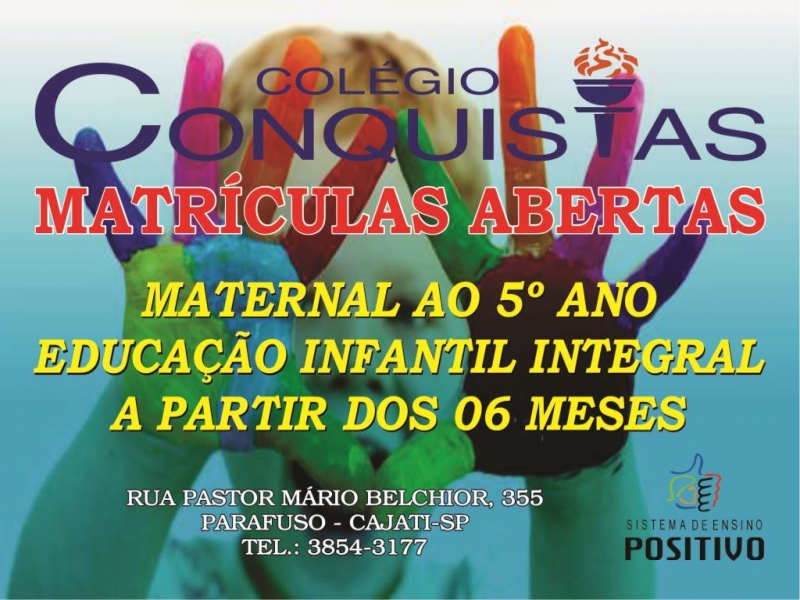 Notícia: Parceria Colégio Conquista - desconto para associados e colaboradores