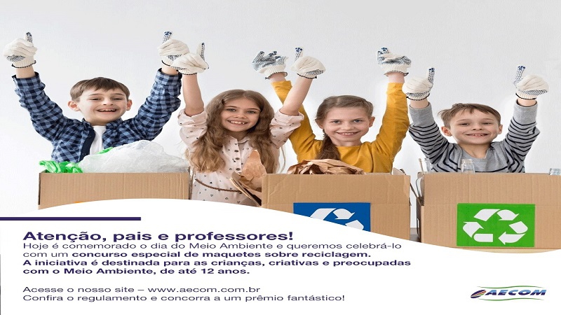 Notícia: Concurso Maquetes sobre Reciclagem