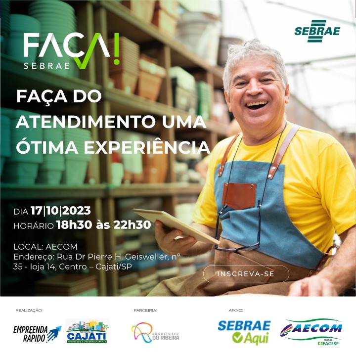 Notícia: Capacitação: Faça do atendimento uma ótima experiência