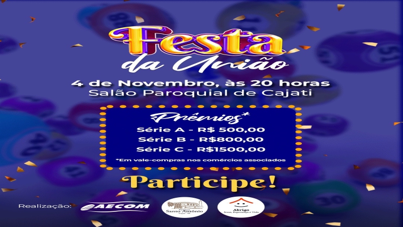 Notícia: 5 ° Festa da União