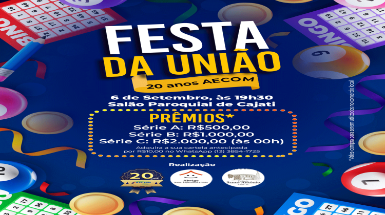 Notícia: 6ª Festa da União