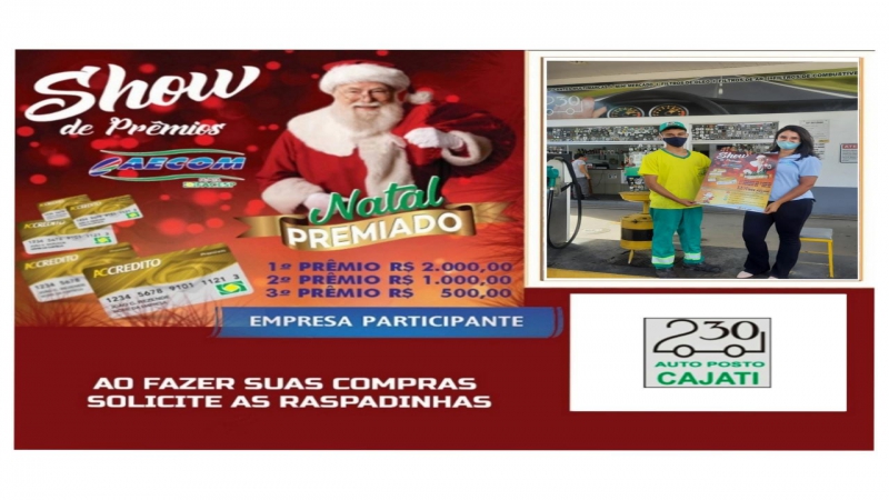 Notícia: CAMPANHA SHOW DE PREMIOS AECOM