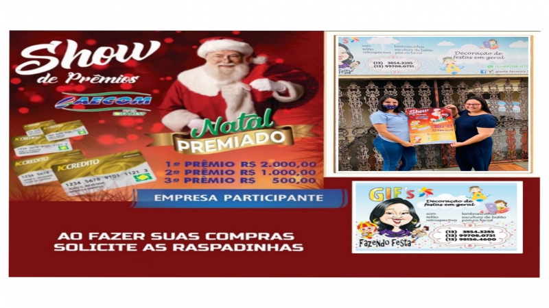 Notícia: CAMPANHA SHOW DE PREMIOS AECOM