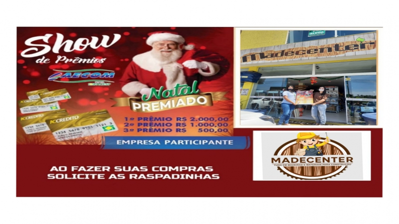 Notícia: CAMPANHA SHOW DE PREMIOS AECOM