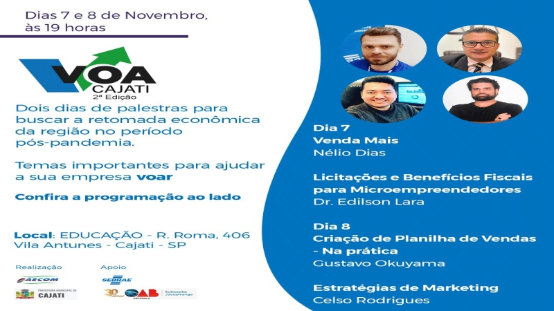 Notícia: Voa Cajati – 2ª Edição (Cancelado)