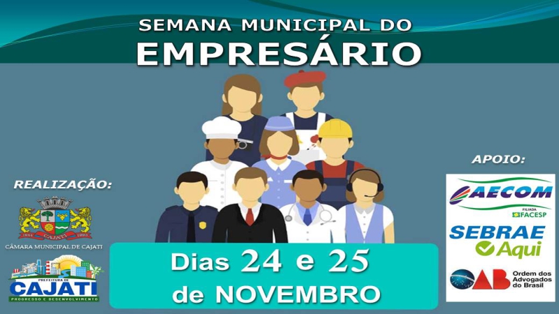 Notícia: Semana Municipal do Empresário