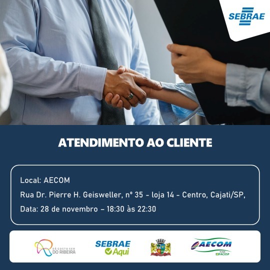 Notícia: Treinamento de Atendimento ao Cliente