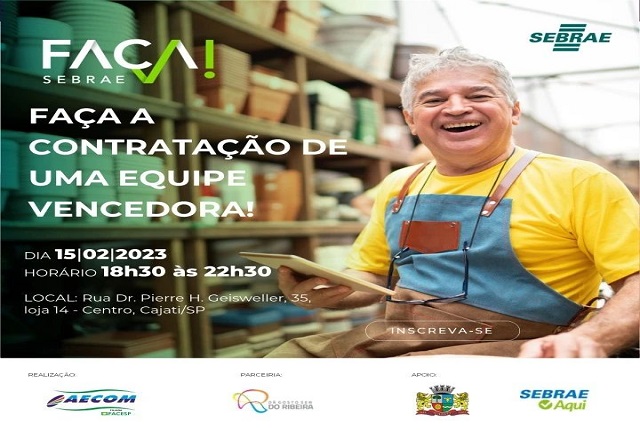 Notícia: Faça a Contratação de uma Equipe Vencedora!