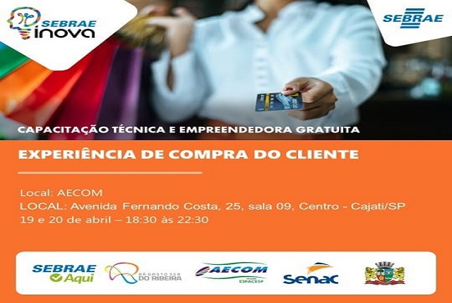 Notícia: Workshop Experiência de Compra do Cliente