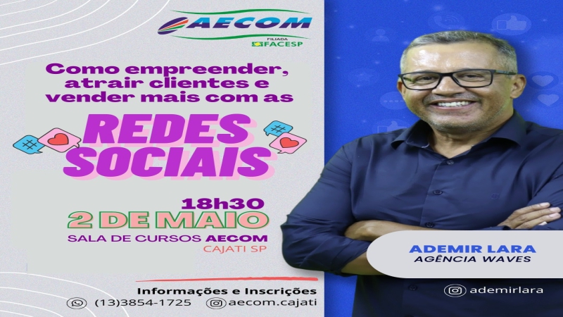 Notícia: Como Empreender, Atrair Clientes e Vender Mais com as REDES SOCIAIS